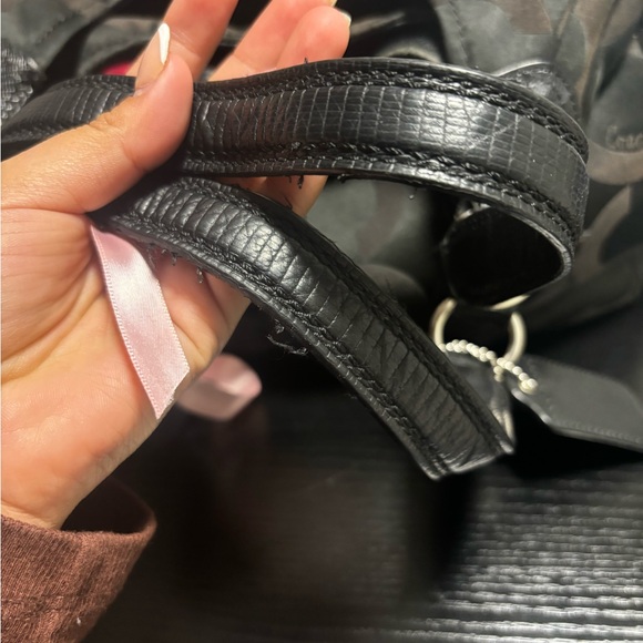 Coach Black Signature Shoulder Bag - Picture 4 of 5